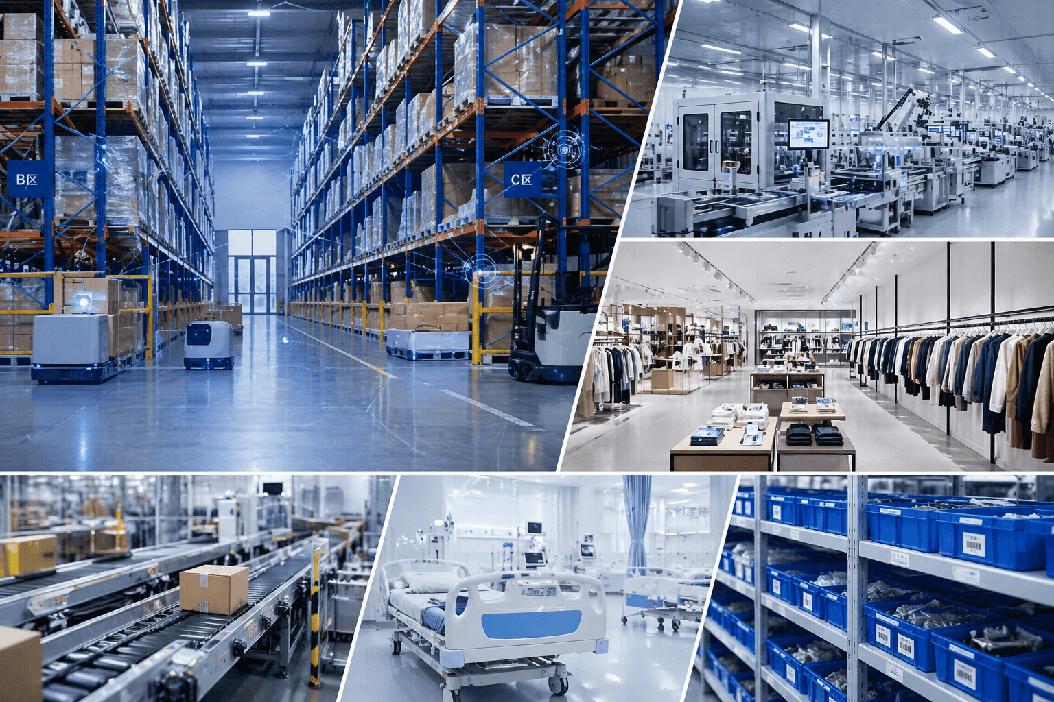 Industrial RFID deployment scene