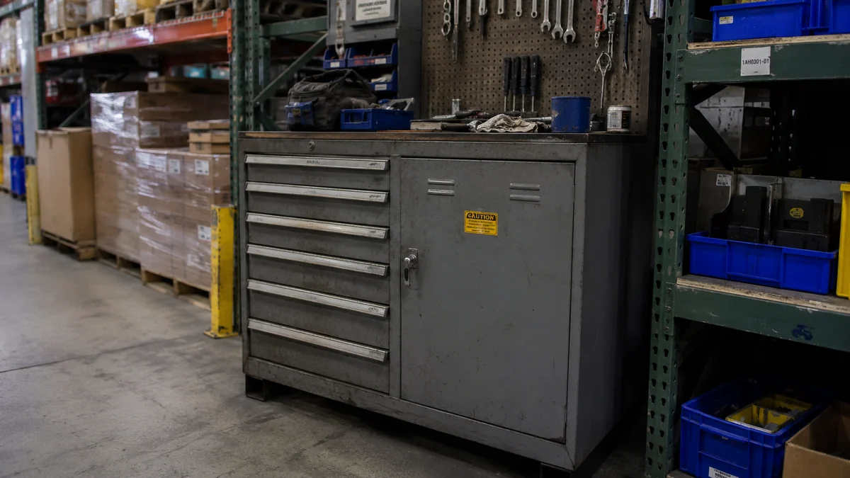 Existing Tool Cabinets