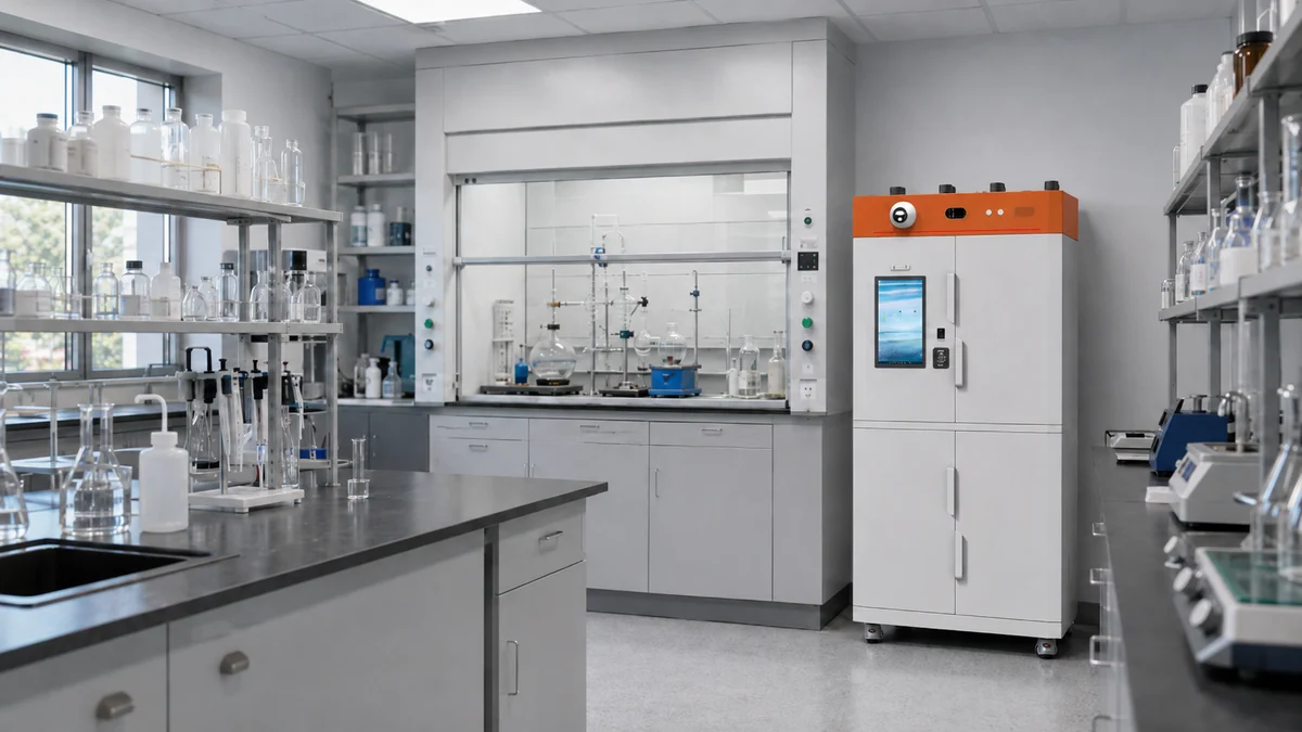Chemical Reagent Cabinet Retrofit Kit