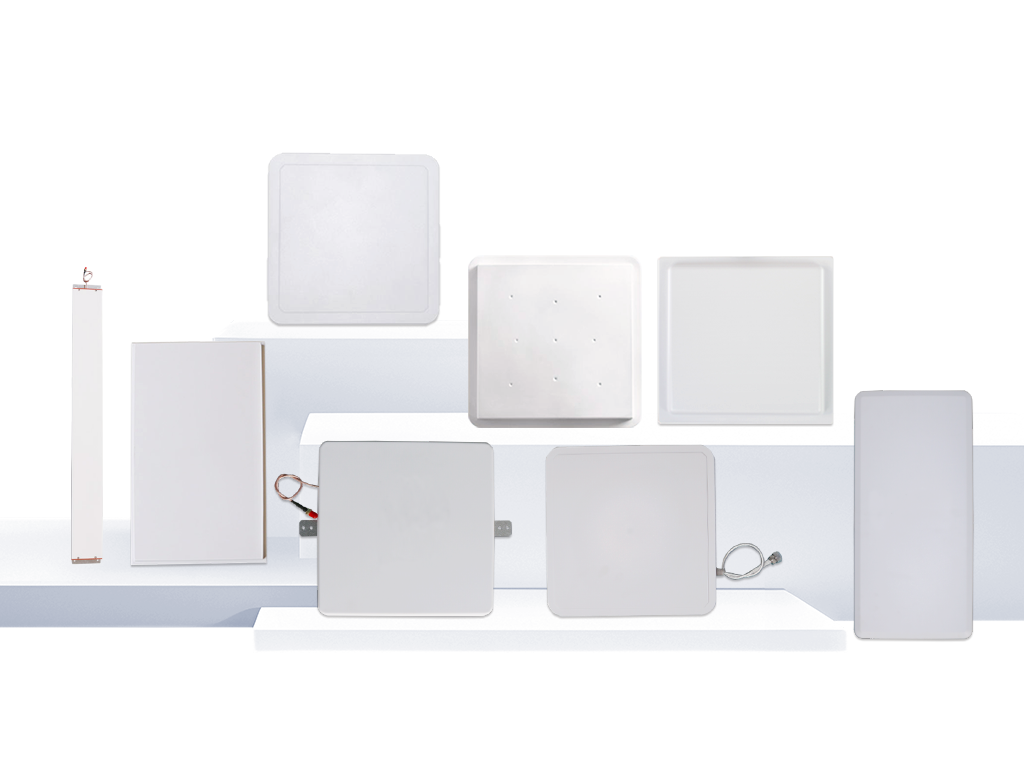 RFID antenna types used for near-field and far-field coverage planning